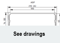 Alubos Range Alubos 2070 Enclosure Schematic from The Enclosure Company