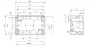 EURONORD AL 0610 Enclosure Schematic from The Enclosure Company