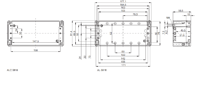 EURONORD AL 0818 Enclosure Schematic from The Enclosure Company