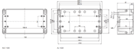 EURONORD AL 1222 Enclosure Schematic from The Enclosure Company