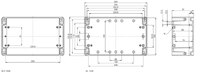 EURONORD AL 1626 Enclosure Schematic from The Enclosure Company
