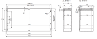 EURONORD AL 3160 Enclosure Schematic from The Enclosure Company