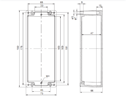 EURONORD P 0819 Enclosure Schematic from The Enclosure Company