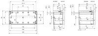 EURONORD PC / ABS 0816 Enclosure Schematic from The Enclosure Company