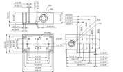 MNX PCM 100 Enclosure Schematic from The Enclosure Company