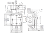 MNX PCM 125 Enclosure Schematic from The Enclosure Company