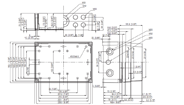 MNX PCM 200 X Enclosure Schematic from The Enclosure Company