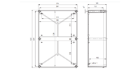 SOLID PC / ABS 5638 Enclosure Schematic from The Enclosure Company